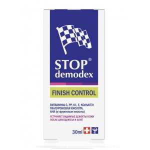 STOP Demodex Гель для лица точечного действия Stop Demodex Finish Control